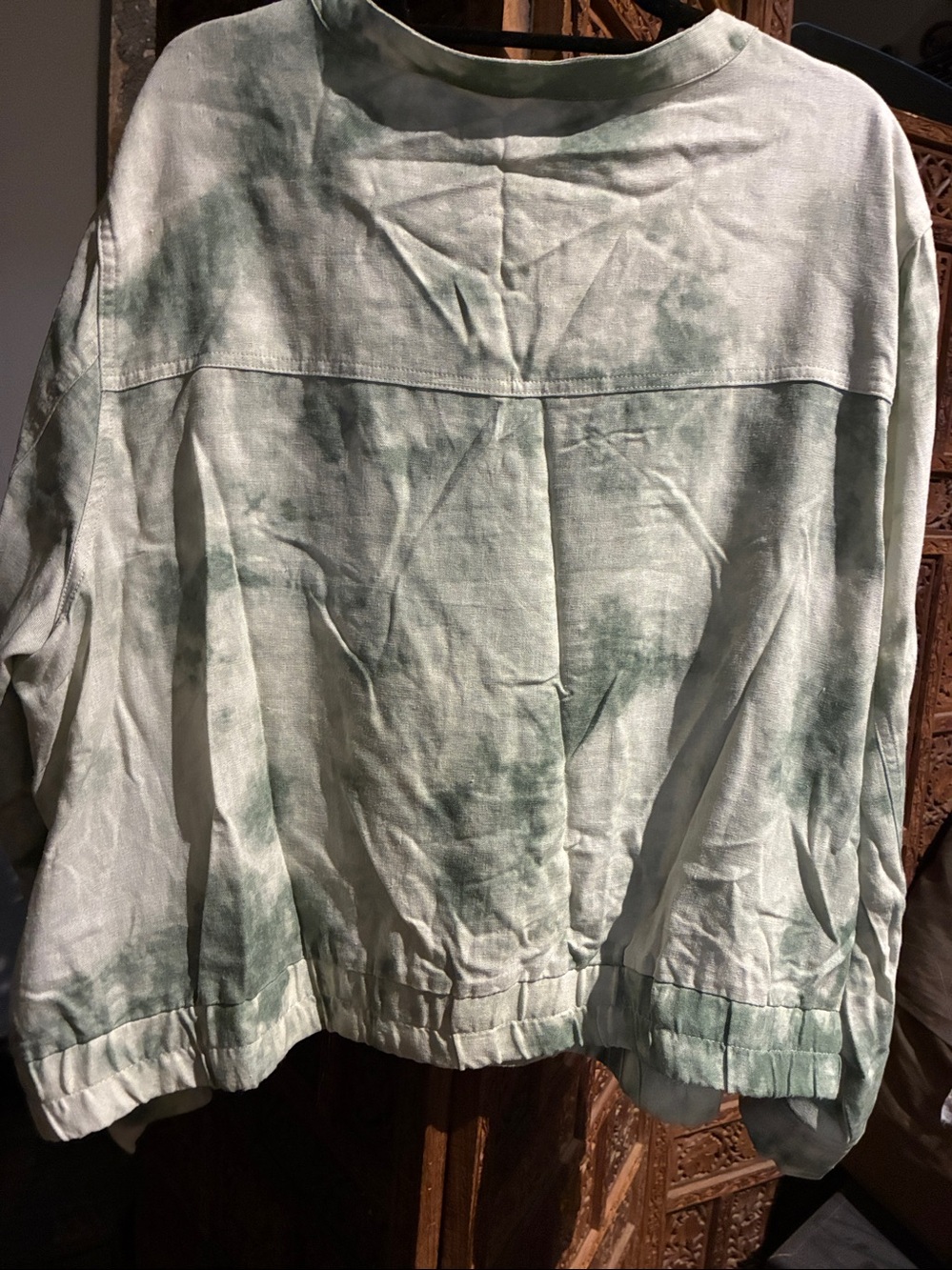 Linen blend lightweight jacket - Picture 6 of 8